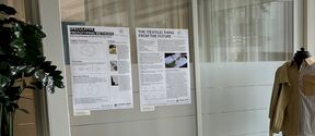 Posters at 'Entangled: Interlaced' exhibition, October 2024, University of Turku. 