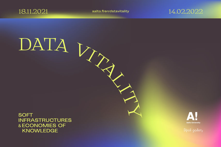 Data Vitality: Soft Infrastructures and Economies of Knowledge. Visual Identity by Olena Mohylna